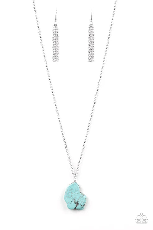 Paparazzi ♥ We Will, We Will, Rock You! - Blue ♥ Necklace