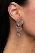 Paparazzi ♥ Ancient Antiquity - Copper ♥ Clip-On