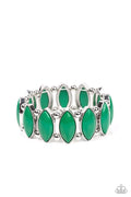 Paparazzi ♥ Cry Me a RIVERA - Green ♥ Bracelet
