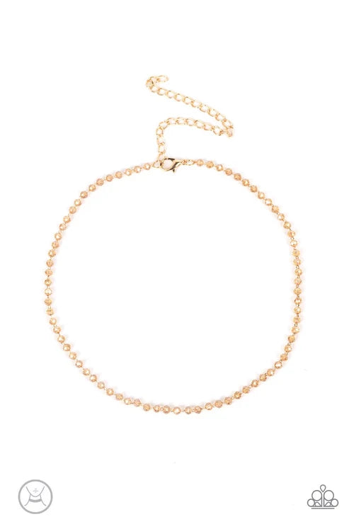 Paparazzi ♥ Mini MVP - Gold ♥ Necklace
