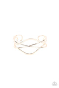 Paparazzi ♥ Fierce Fusion - Gold ♥ Bracelet