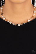 Paparazzi ♥ Traditional Transcendence - Gold ♥ Necklace