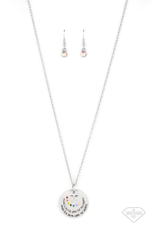 Paparazzi ♥ Always Looking Up - Multi ♥ Necklace