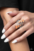 Paparazzi ♥ Wraparound Radiance - Orange ♥ Ring