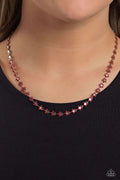 Paparazzi ♥ Floral Catwalk - Red ♥ Necklace