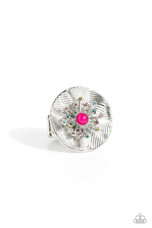Paparazzi ♥ Seriously SUNBURST - Pink ♥ Ring