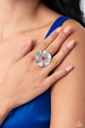 Paparazzi ♥ Seriously SUNBURST - Pink ♥ Ring