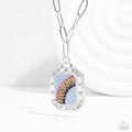 Paparazzi ♥ Rainbow Reputation - Blue ♥ Necklace