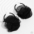 Paparazzi ♥ Passionate Promenade - Black ♥ Earrings