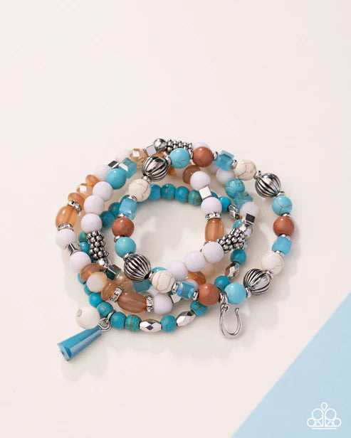 Paparazzi ♥ Marbled Mashup - Multi ♥ Bracelet