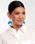 Paparazzi ♥ Dynamic Dolphin - Blue ♥ Earrings