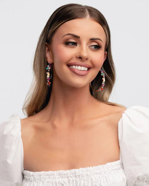 Paparazzi ♥ Multicolored Memory - Multi ♥ Earrings
