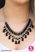 Paparazzi ♥ Daredevil - Black ♥ Necklace