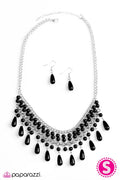 Paparazzi ♥ Daredevil - Black ♥ Necklace