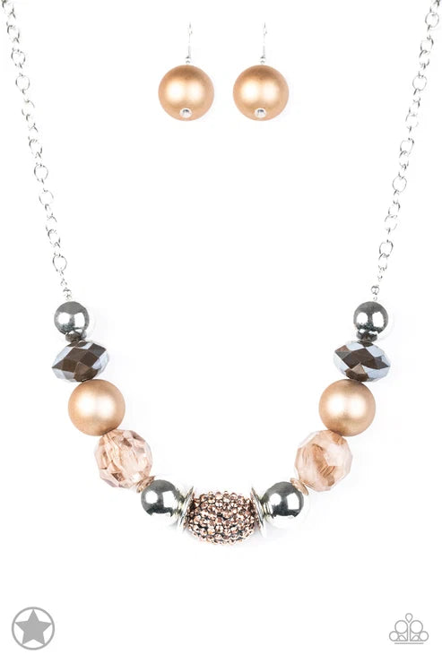 Paparazzi ♥ A Warm Welcome - Copper ♥ Necklace
