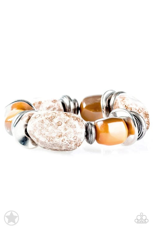 Paparazzi ♥ Glaze of Glory - Peach ♥ Bracelet