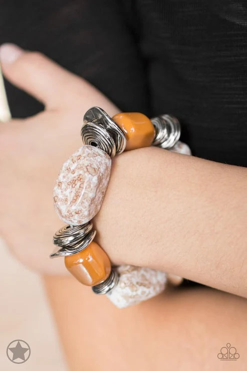 Paparazzi ♥ Glaze of Glory - Peach ♥ Bracelet