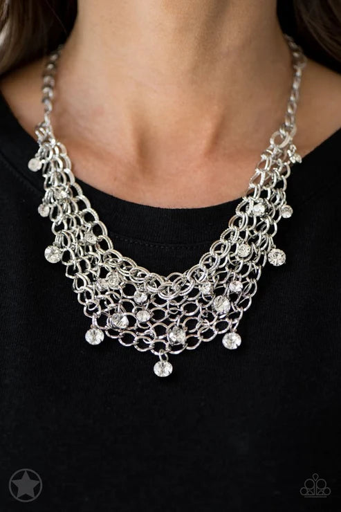 Paparazzi ♥ Fishing for Compliments - Silver ♥ Necklace