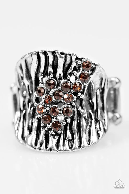 Paparazzi ♥ Tiger Stripes - Brown ♥ Ring