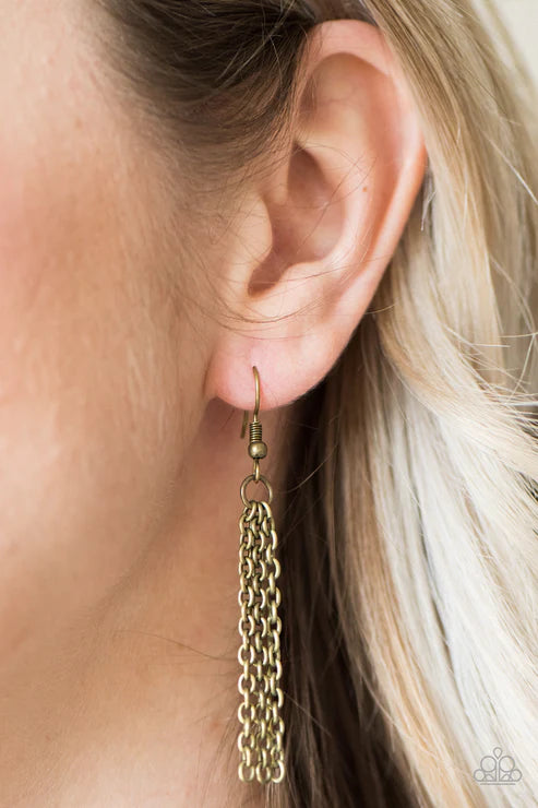 Paparazzi ♥ Going So MOON? - Brass ♥ Necklace