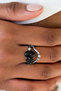 Paparazzi ♥ BEAD What You Want To BEAD - Black ♥ Ring