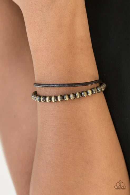 Paparazzi ♥ Tranquil Trails - Brown ♥ Bracelet
