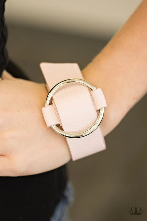 Paparazzi ♥ Simply Stylish - Pink ♥ Bracelet
