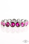 Paparazzi ♥ Number One Knockout - Pink ♥ Bracelet
