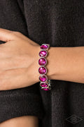 Paparazzi ♥ Number One Knockout - Pink ♥ Bracelet