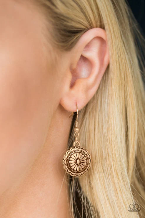 Paparazzi ♥ Pleasantly Prairie - Gold ♥ Necklace