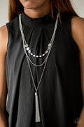 Paparazzi ♥ Celebration of Chic - White ♥ Necklace