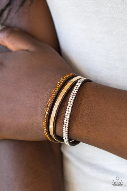 Paparazzi ♥ I Mean Business - Brown ♥ Bracelet