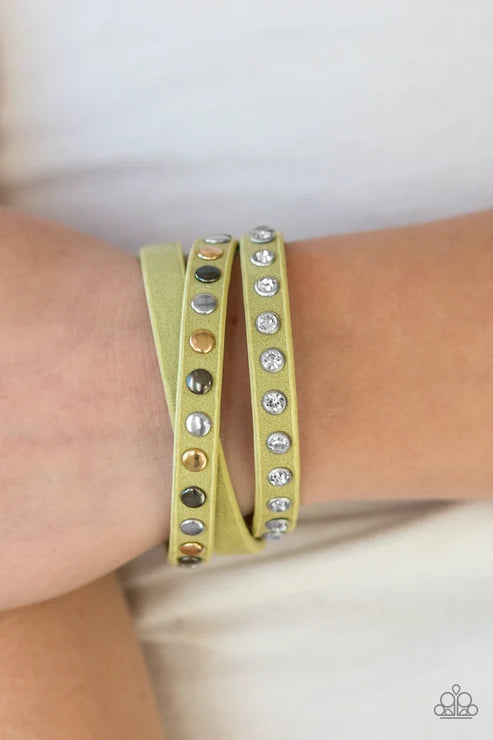 Paparazzi ♥ Catwalk Casual - Green ♥ Bracelet