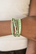 Paparazzi ♥ CATWALK It Off - Green ♥ Bracelet