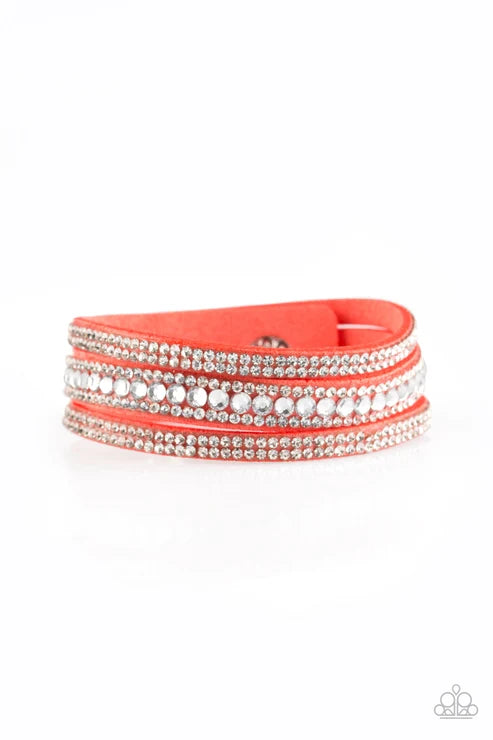 Paparazzi ♥ Harlem Hustle - Orange ♥ Bracelet