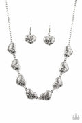 Paparazzi ♥ Easy To Adore - Black ♥ Necklace