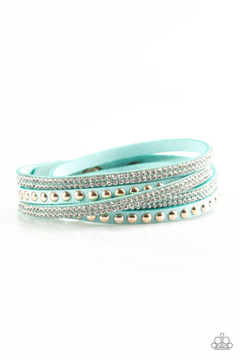 Paparazzi ♥ I BOLD You So! - Blue ♥ Bracelet