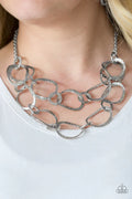 Paparazzi ♥ Circus Chic - Silver ♥ Necklace