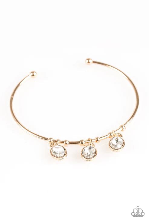 Paparazzi ♥ Sparkling Splendor - Gold ♥ Bracelet