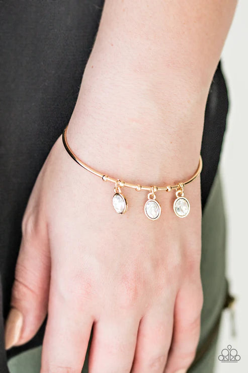 Paparazzi ♥ Sparkling Splendor - Gold ♥ Bracelet