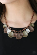Paparazzi ♥ Storm Goddess - Copper ♥ Necklace