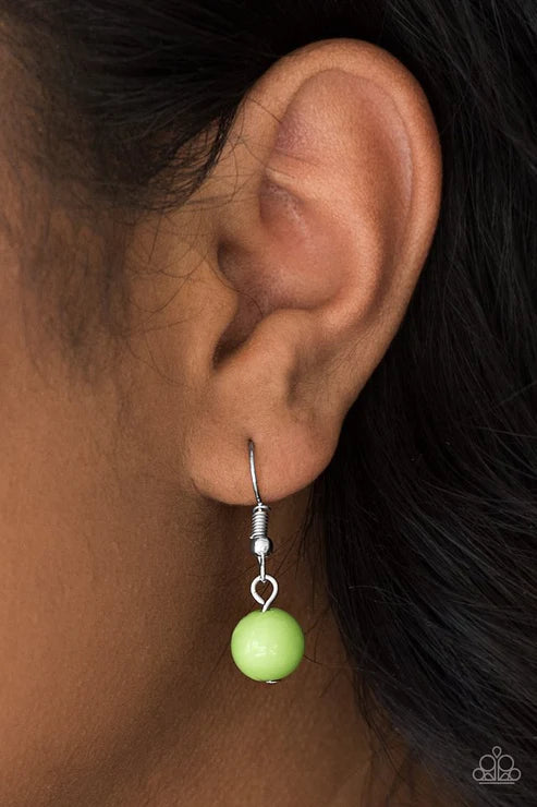 Paparazzi ♥ Always Front and Center - Green ♥ Necklace