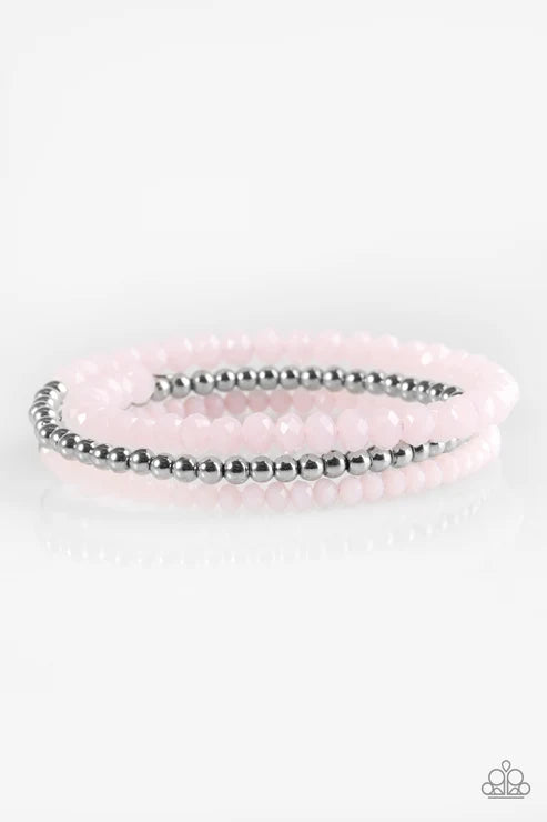 Paparazzi ♥ Luminous Luster - Pink ♥ Bracelet
