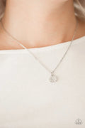 Paparazzi ♥ Diamond Debonair - White ♥ Necklace