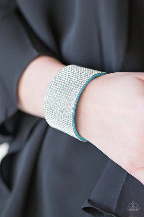 Paparazzi ♥ Roll With The Punches - Blue ♥ Bracelet