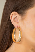 Paparazzi ♥ Gypsy Goals - Gold ♥ Earrings