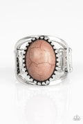 Paparazzi ♥ Canyon Cache - Brown ♥ Ring