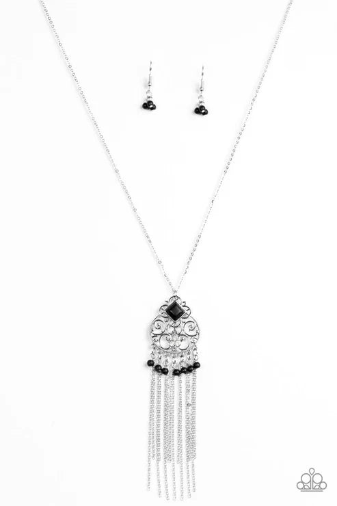 Paparazzi ♥ Whimsically Western - Black ♥ Necklace