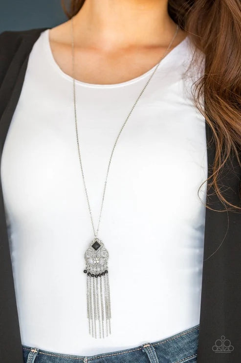 Paparazzi ♥ Whimsically Western - Black ♥ Necklace