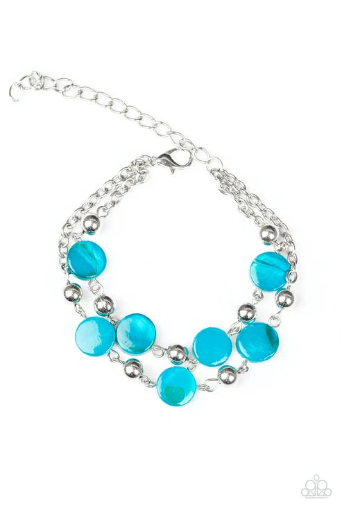 Paparazzi ♥ One BAY At A Time - Blue ♥ Bracelet